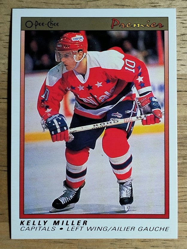 1990-91 OPC Premier #72 Kelly Miller