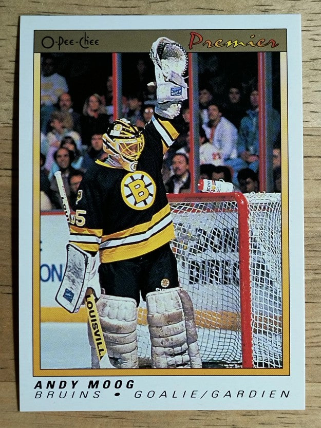 1990-91 OPC Premier #76 Andy Moog