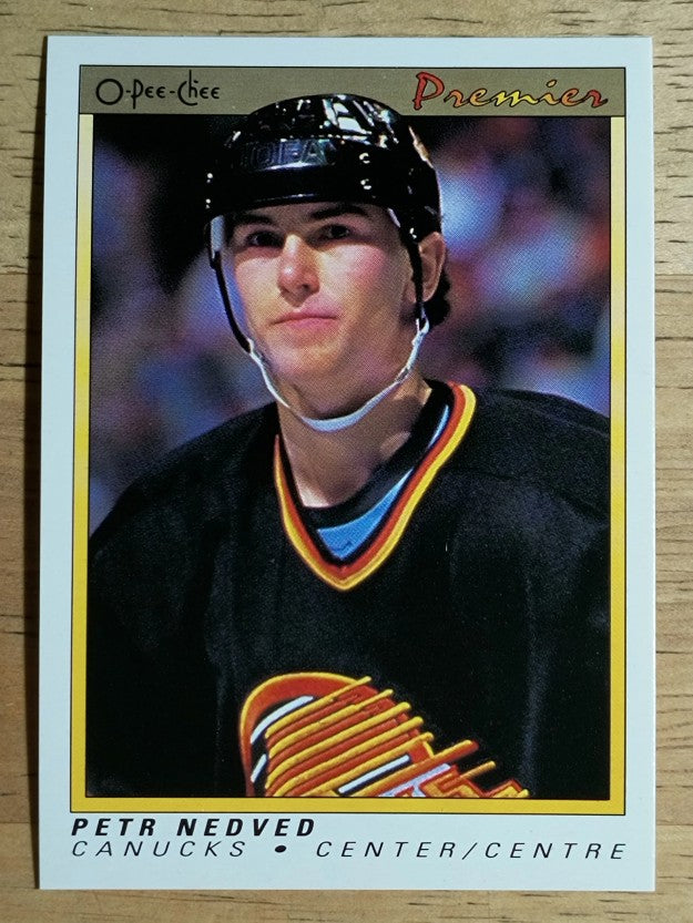 1990-91 OPC Premier #81 Petr Nedved RC