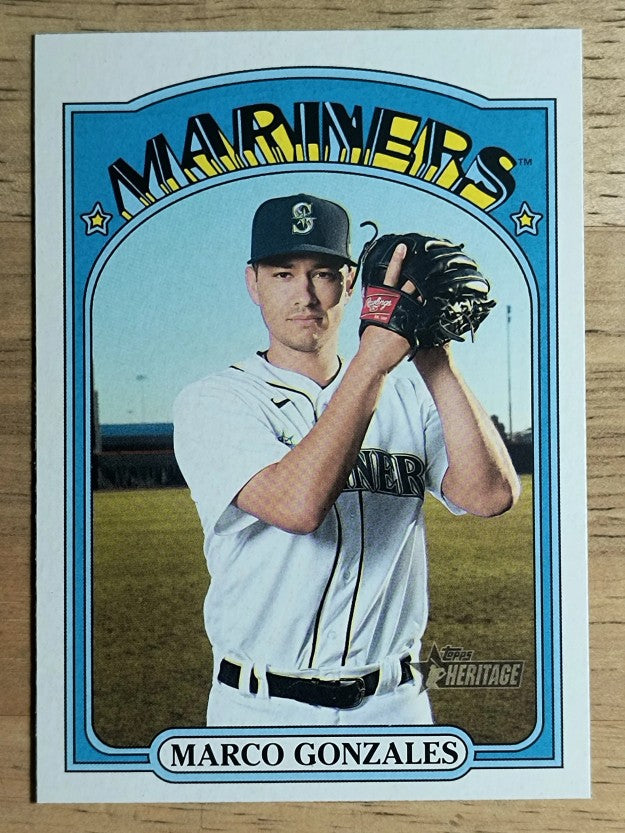 2021 Topps Heritage #384 Marco Gonzales