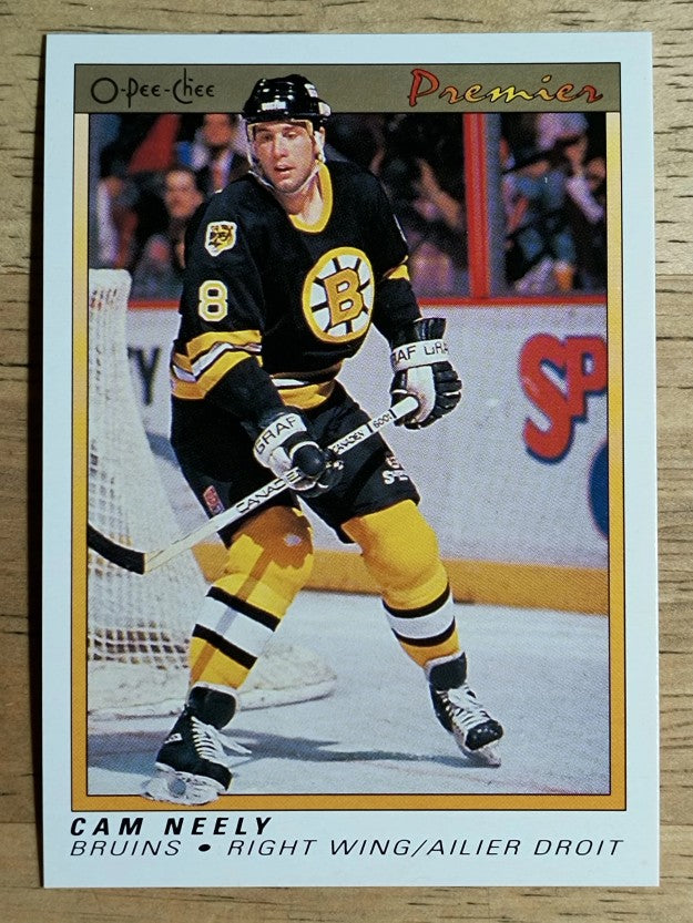 1990-91 OPC Premier #82 Cam Neely