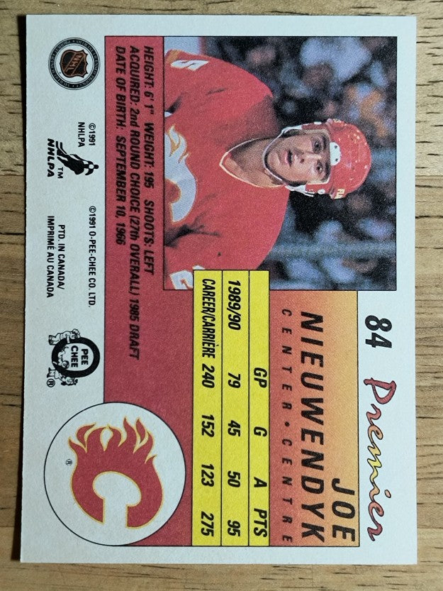 1990-91 OPC Premier #84 Joe Nieuwendyk