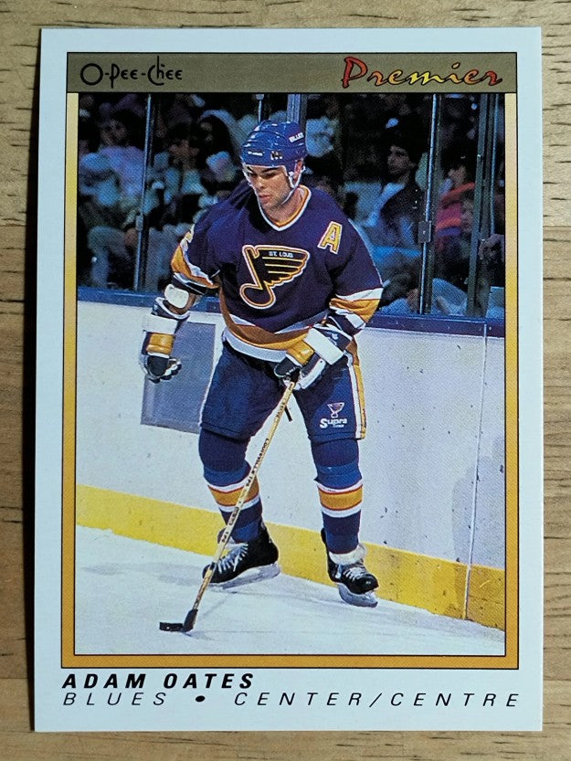 1990-91 OPC Premier #88 Adam Oates