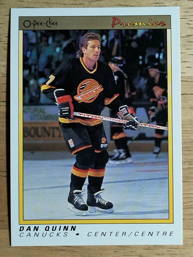 1990-91 OPC Premier #93 Dan Quinn