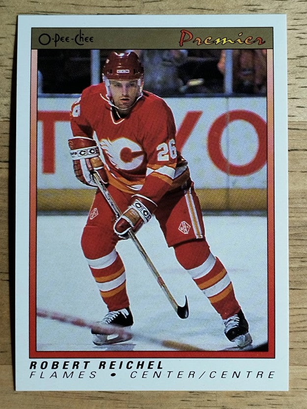 1990-91 OPC Premier #95 Robert Reichel RC