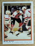 1990-91 OPC Premier #96 Mike Ricci RC