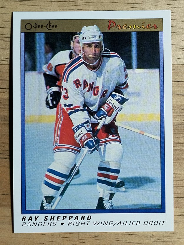 1990-91 OPC Premier #106 Ray Sheppard