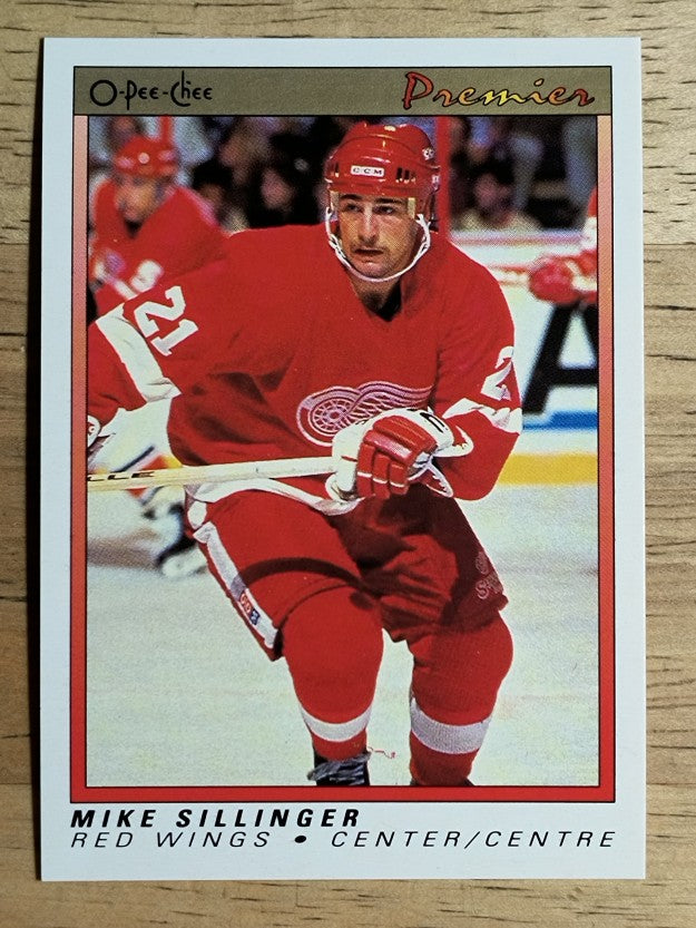 1990-91 OPC Premier #107 Mike Sillinger RC