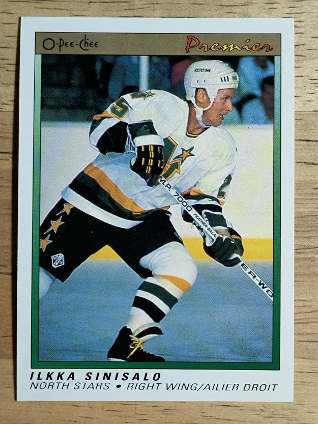 1990-91 OPC Premier #108 Ilkka Sinisalo