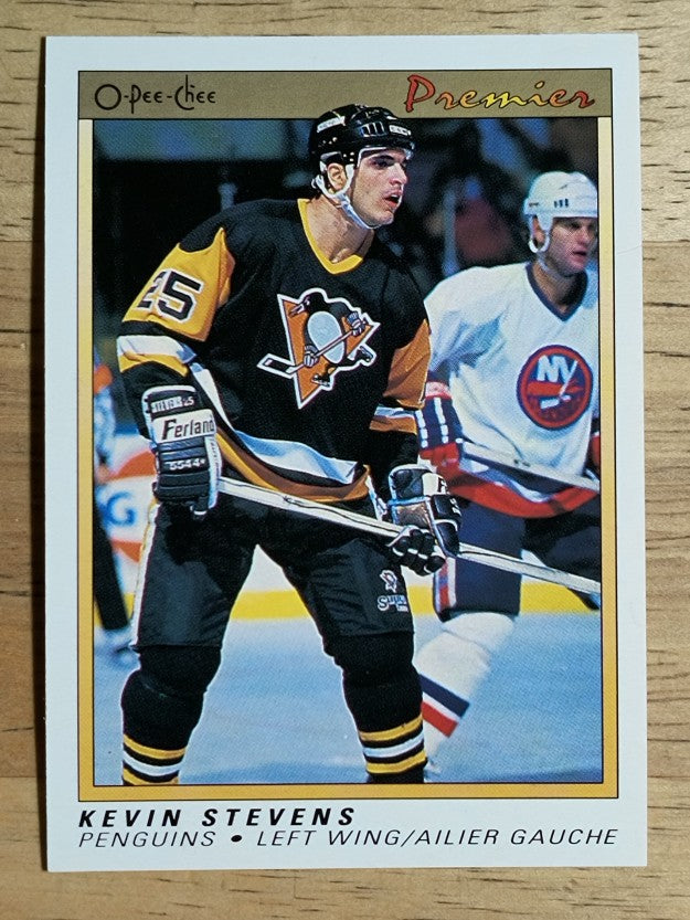 1990-91 OPC Premier #111 Kevin Stevens RC
