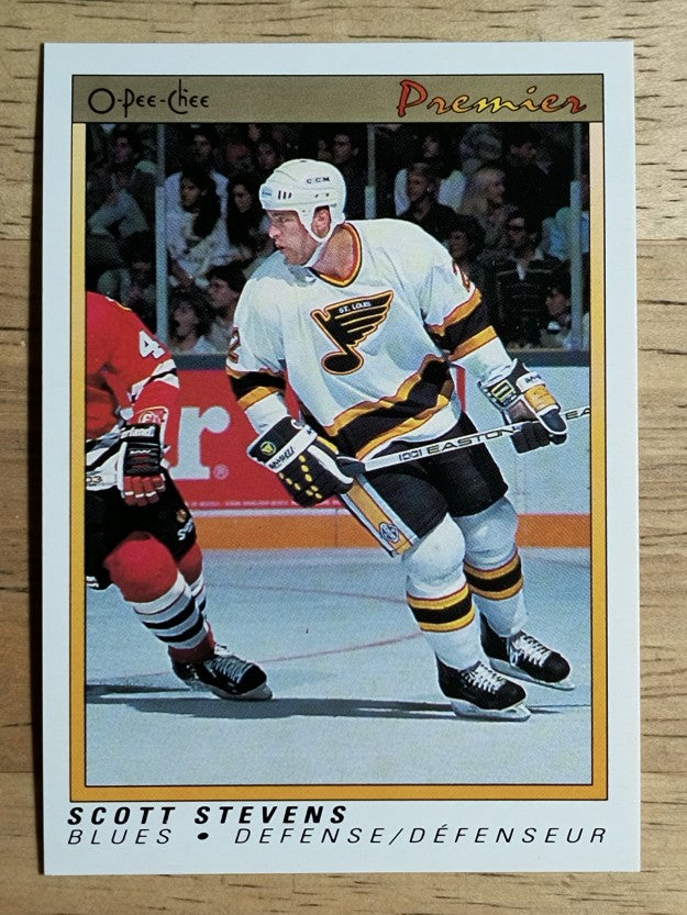1990-91 OPC Premier #112 Scott Stevens