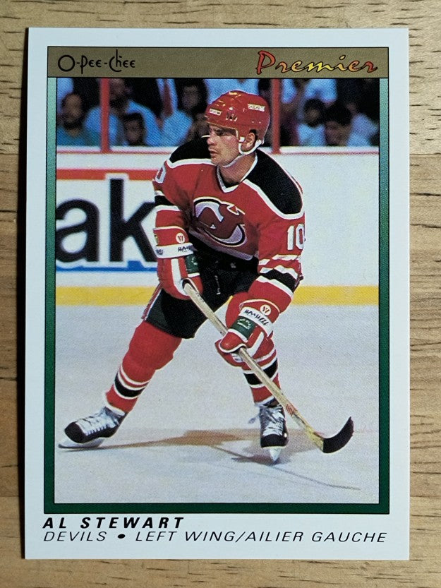 1990-91 OPC Premier #113 Alan Stewart RC