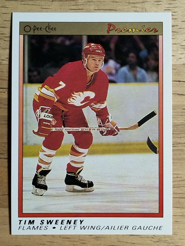1990-91 OPC Premier #116 Tim Sweeney RC