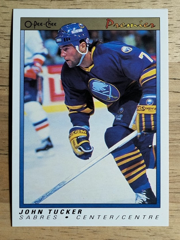 1990-91 OPC Premier #122 John Tucker