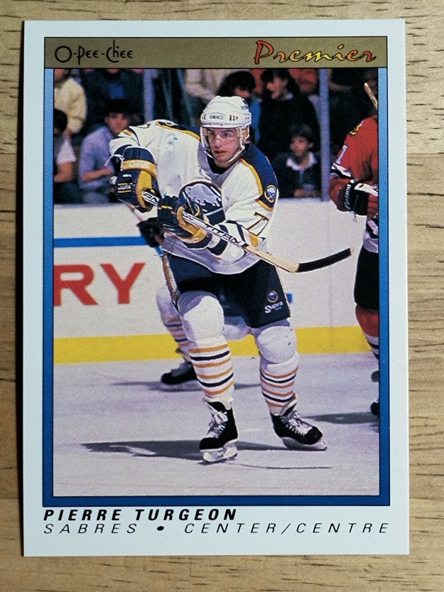 1990-91 OPC Premier #124 Pierre Turgeon
