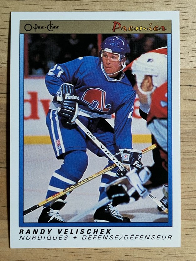 1990-91 OPC Premier #125 Randy Velischek
