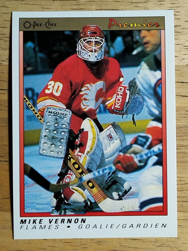 1990-91 OPC Premier #126 Mike Vernon