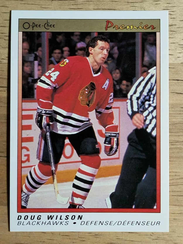 1990-91 OPC Premier #129 Doug Wilson