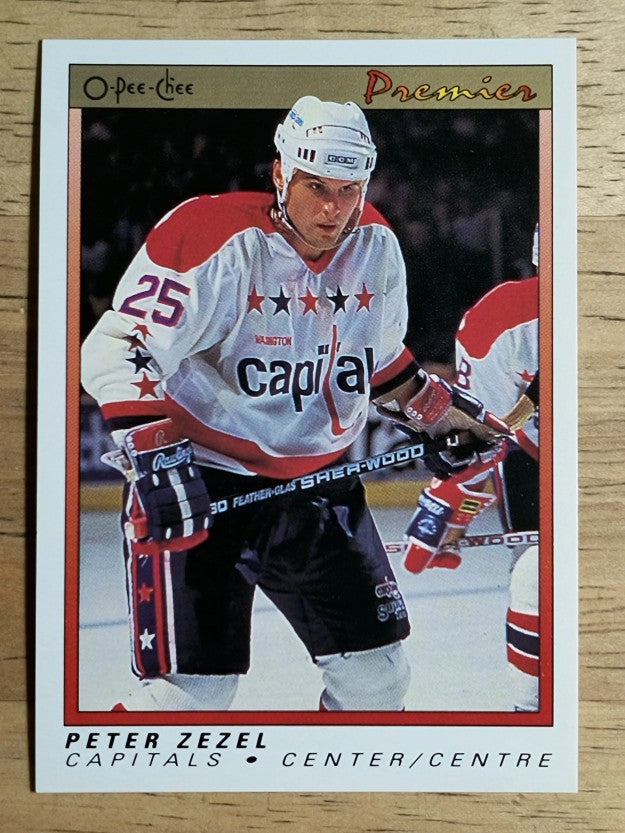 1990-91 OPC Premier #131 Peter Zezel