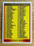 1990-91 OPC Premier #132 Checklist 1-132