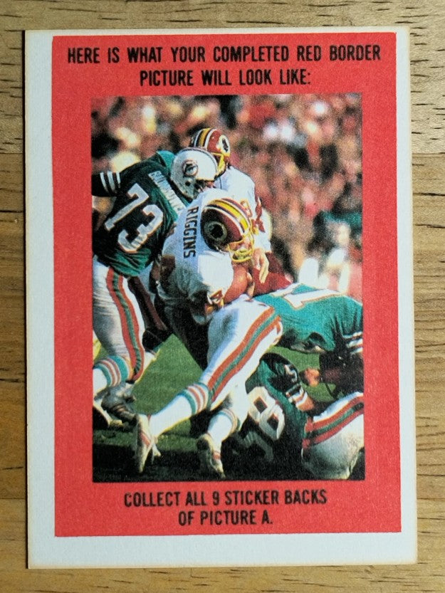 1983 Topps Sticker Inserts #2 Ken Anderson