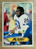 1983 Topps Sticker Inserts #9 Joe Cribbs