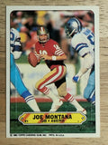 1983 Topps Sticker Inserts #21 Joe Montana