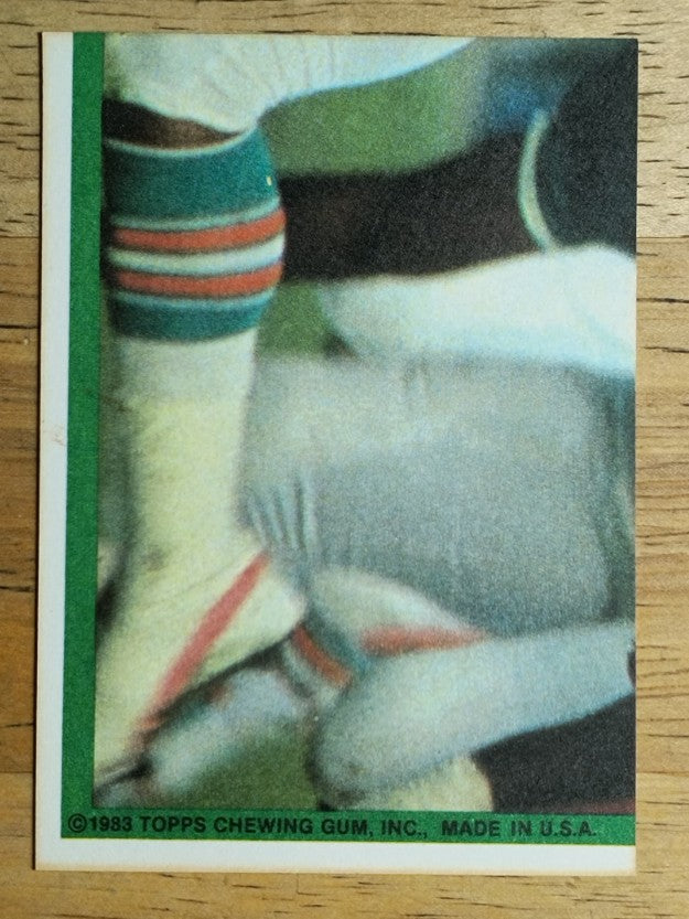 1983 Topps Sticker Inserts #29 Joe Theismann