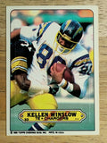 1983 Topps Sticker Inserts #33 Kellen Winslow