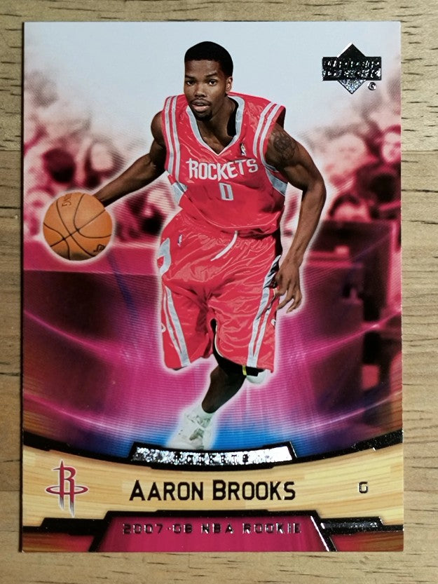 2007-08 Upper Deck NBA Rookie Box Set #4 Aaron Brooks