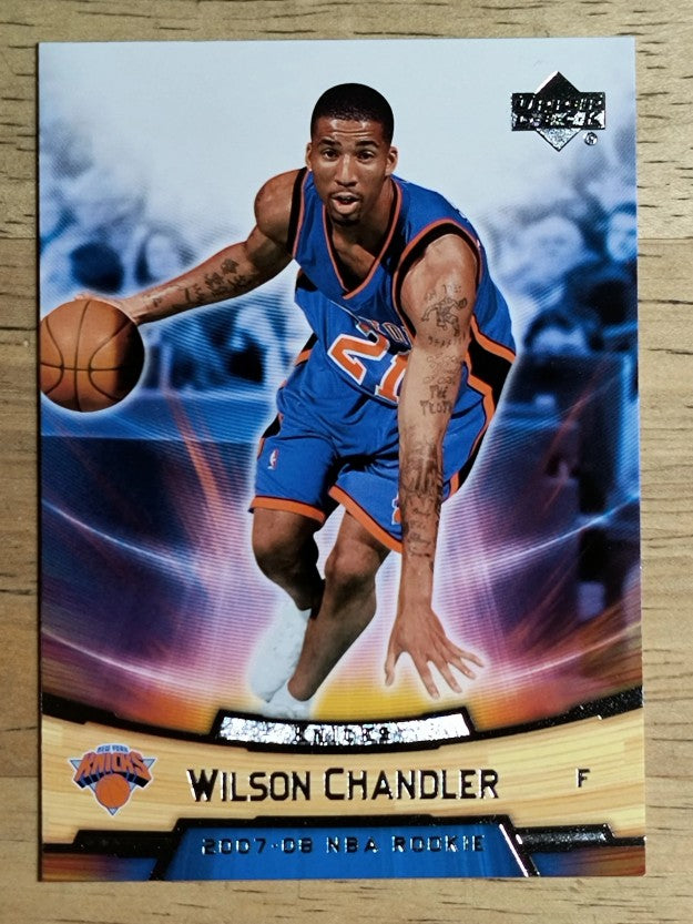 2007-08 Upper Deck NBA Rookie Box Set #5 Wilson Chandler