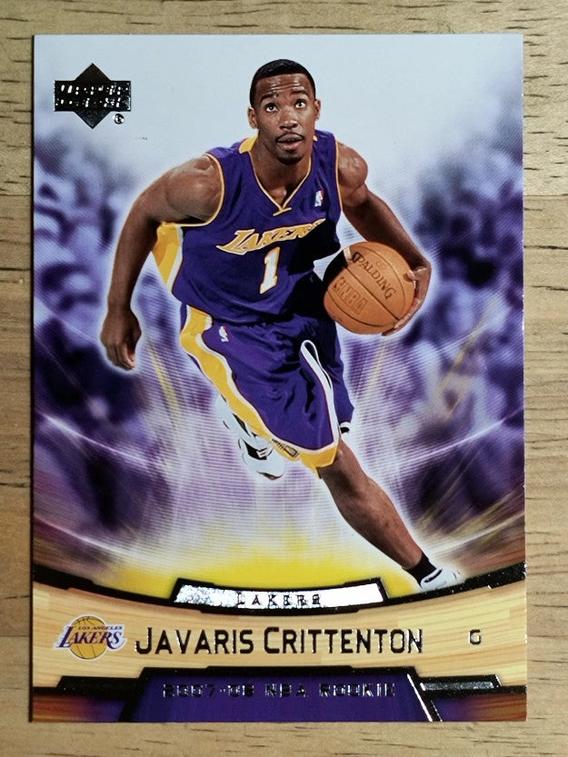 2007-08 Upper Deck NBA Rookie Box Set #8 Javaris Crittenton