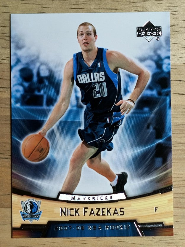 2007-08 Upper Deck NBA Rookie Box Set #12 Nick Fazekas