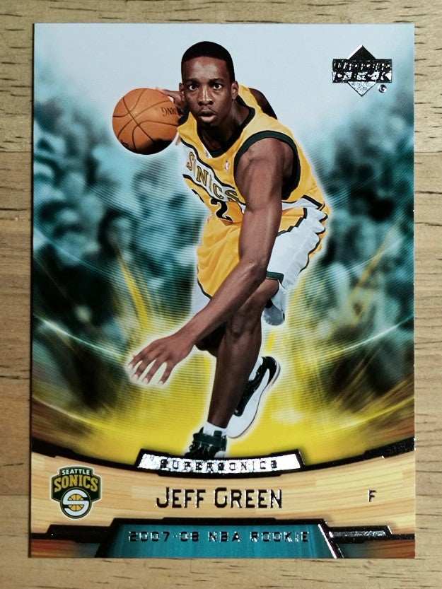 2007-08 Upper Deck NBA Rookie Box Set #13 Jeff Green