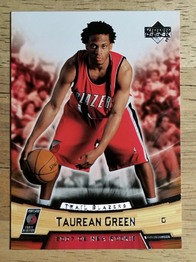 2007-08 Upper Deck NBA Rookie Box Set #14 Taurean Green