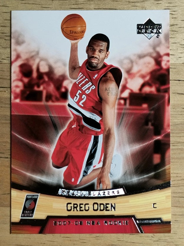 2007-08 Upper Deck NBA Rookie Box Set #20 Greg Oden