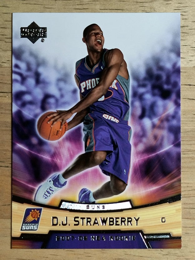 2007-08 Upper Deck NBA Rookie Box Set #22 D.J. Strawberry