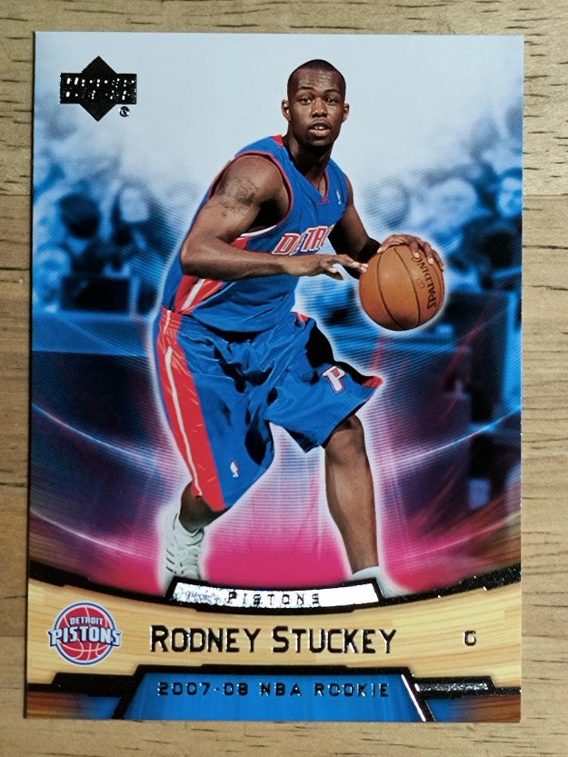 2007-08 Upper Deck NBA Rookie Box Set #23 Rodney Stuckey