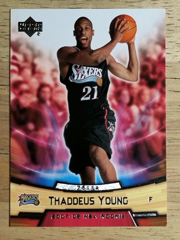 2007-08 Upper Deck NBA Rookie Box Set #30 Thaddeus Young