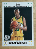 2007-08 Topps Rookie Set #2 Kevin Durant