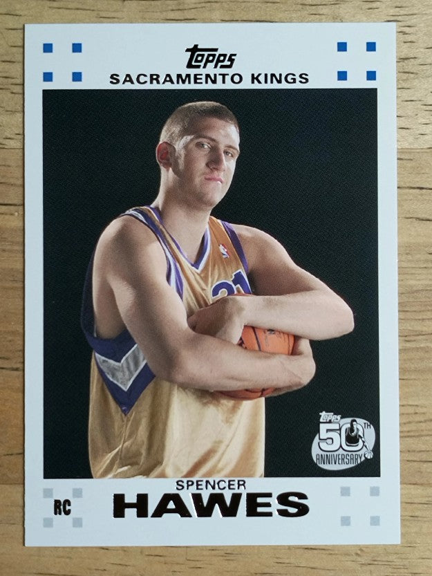 2007-08 Topps Rookie Set #10 Spencer Hawes