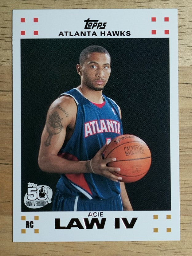 2007-08 Topps Rookie Set #11 Acie Law