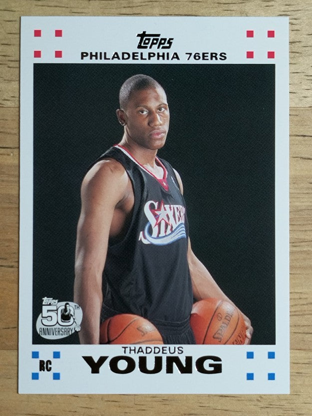 2007-08 Topps Rookie Set #12 Thaddeus Young