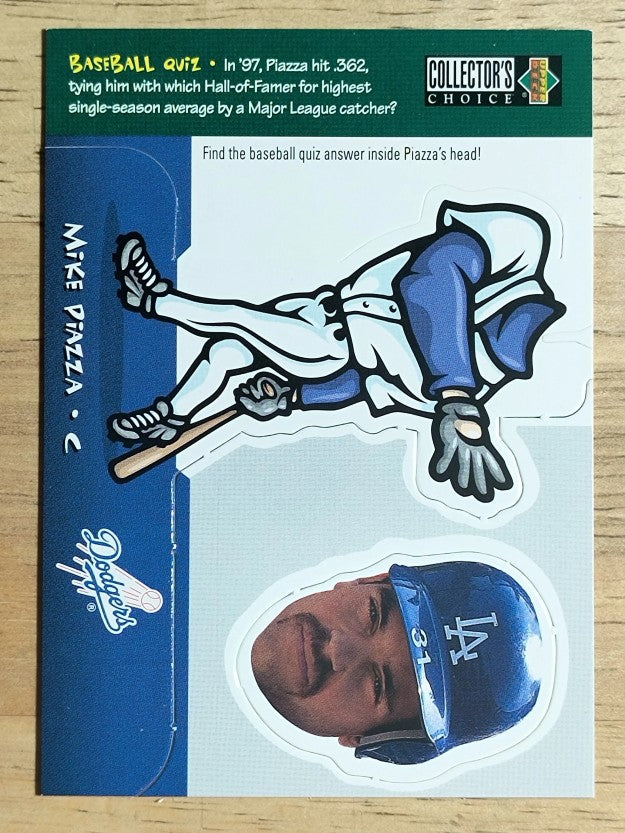 1998 Collector's Choice Mini Bobbing Heads #17 Mike Piazza