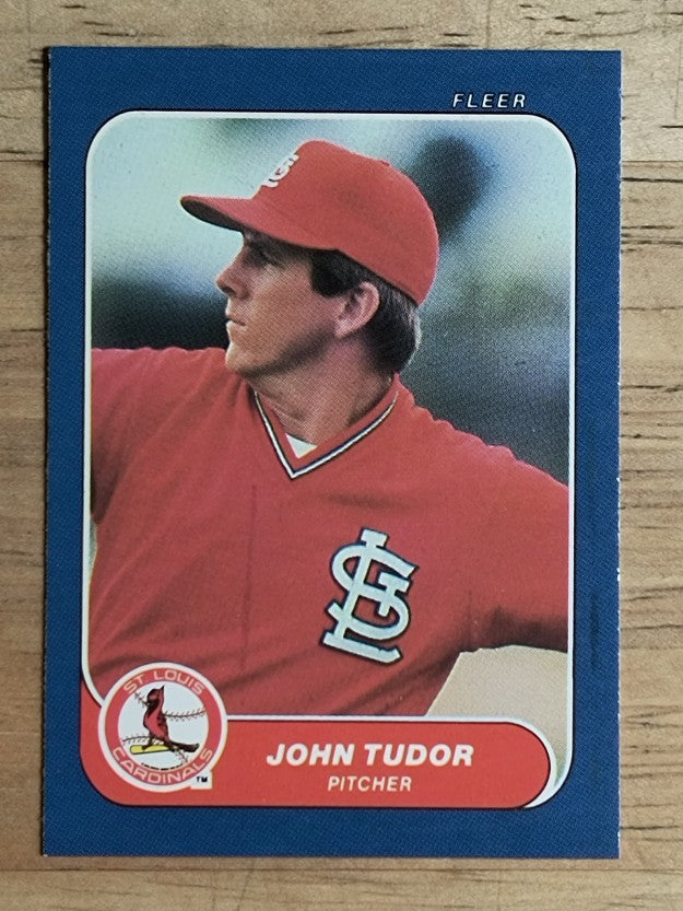 1986 Fleer Mini #11 John Tudor