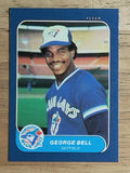 1986 Fleer Mini #13 George Bell