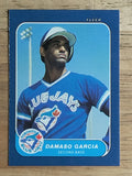 1986 Fleer Mini #15 Damaso Garcia