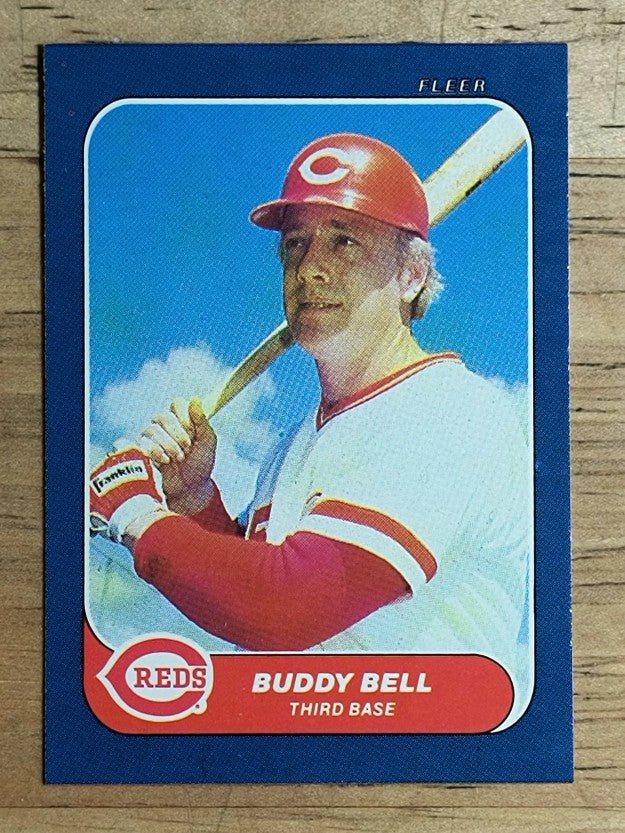 1986 Fleer Mini #37 Buddy Bell
