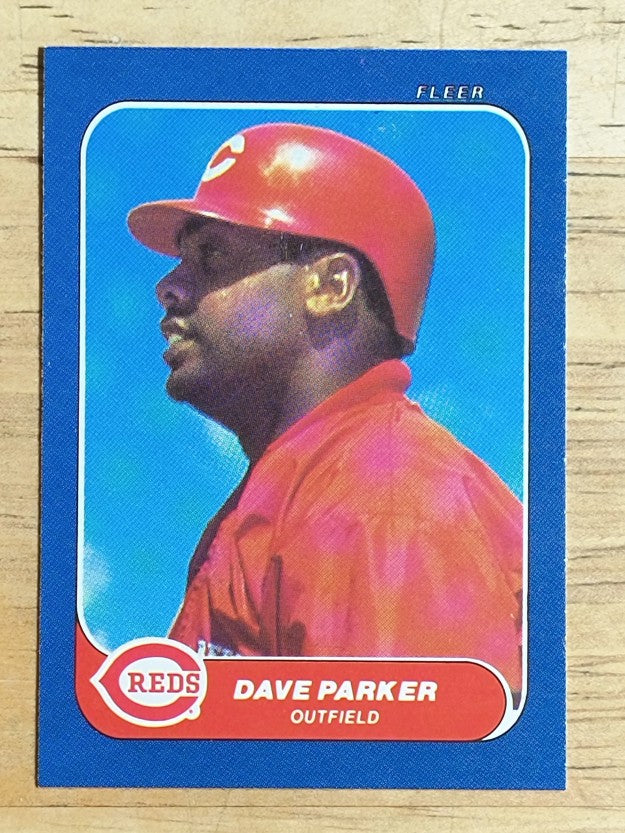 1986 Fleer Mini #39 Dave Parker