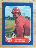 1986 Fleer Mini #40 Pete Rose
